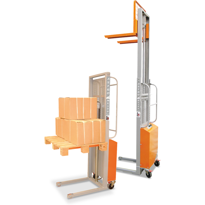 Semi-electric Pallet Stacker (Compact)