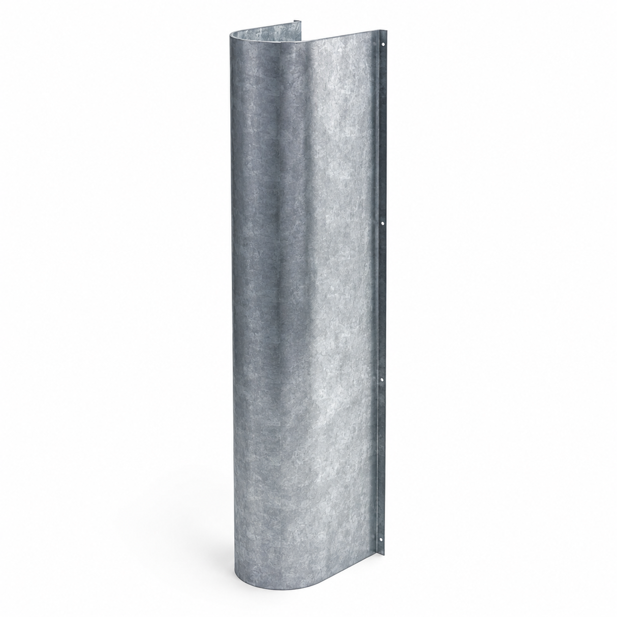 Downpipe Protector - Curved (Galvanised)